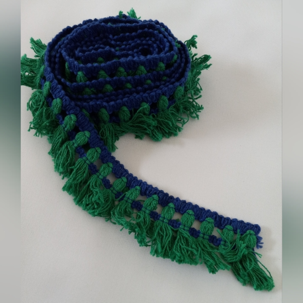 Vintage MGM Cotton Tassel Trim 8ft 3in